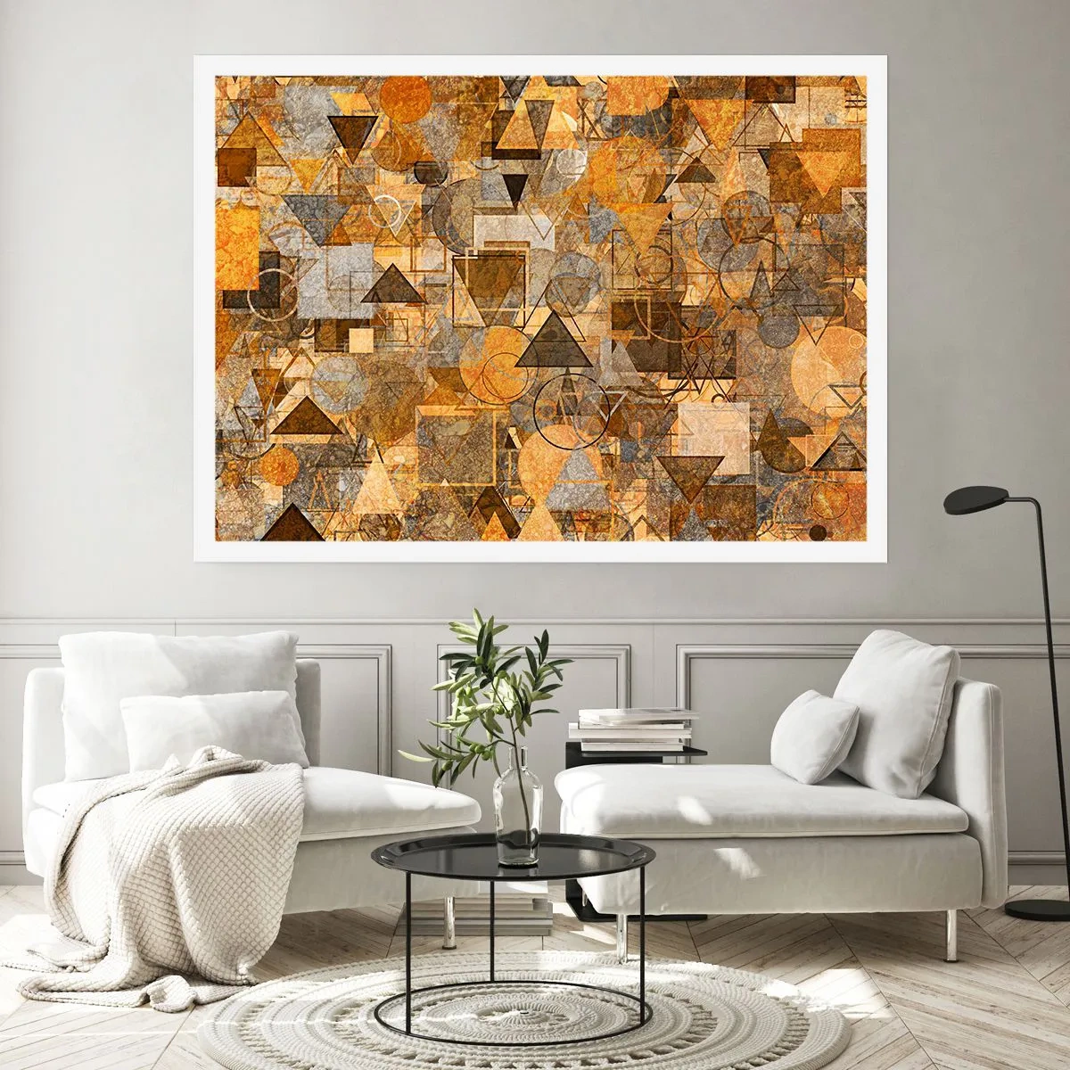 Poster - Il mondo compreso nella forma - 70x50 cm