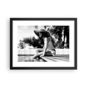 Poster in cornice nera - Sogno estivo - 40x30 cm