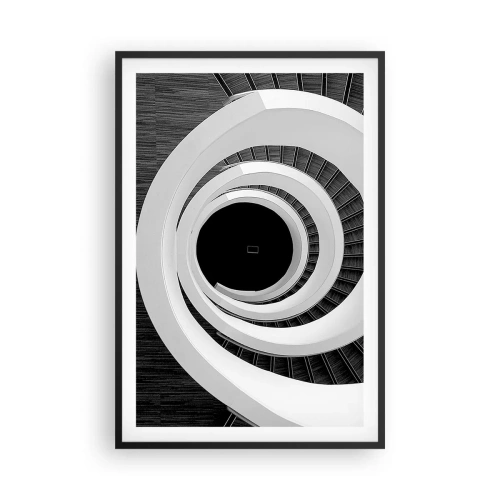 Poster in cornice nera - Verso l'essenza delle cose - 61x91 cm
