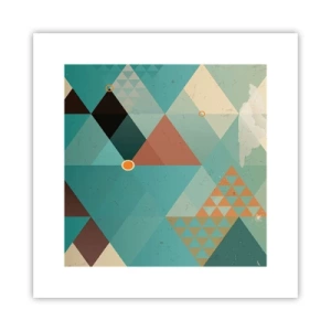 Poster - Unità della molteplicità, molteplicità dell'unità - 30x30 cm