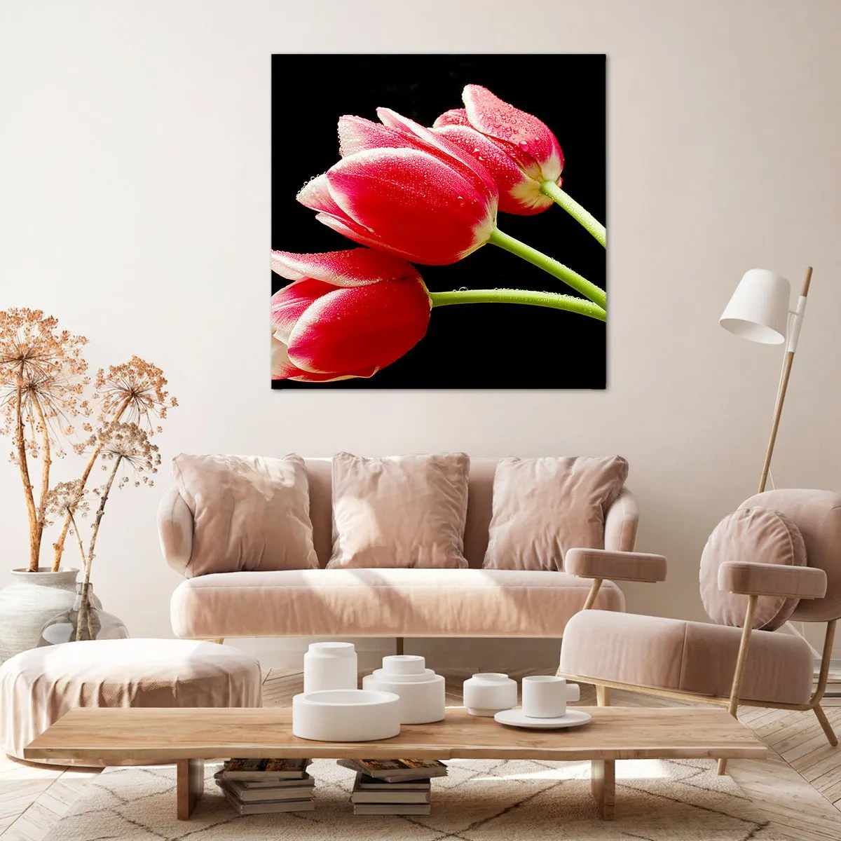 Quadro su tela - Stampe su Tela - Promessa di amore puro - 70x70 cm