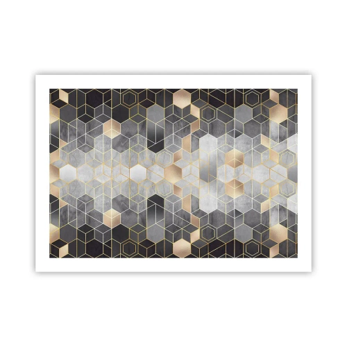 Poster - Composizione di diamante - 70x50 cm