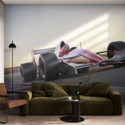 Fotomurale su misura Premium Canvas - Sempre vincente - Settore automobilistico, Auto da corsa, Sport