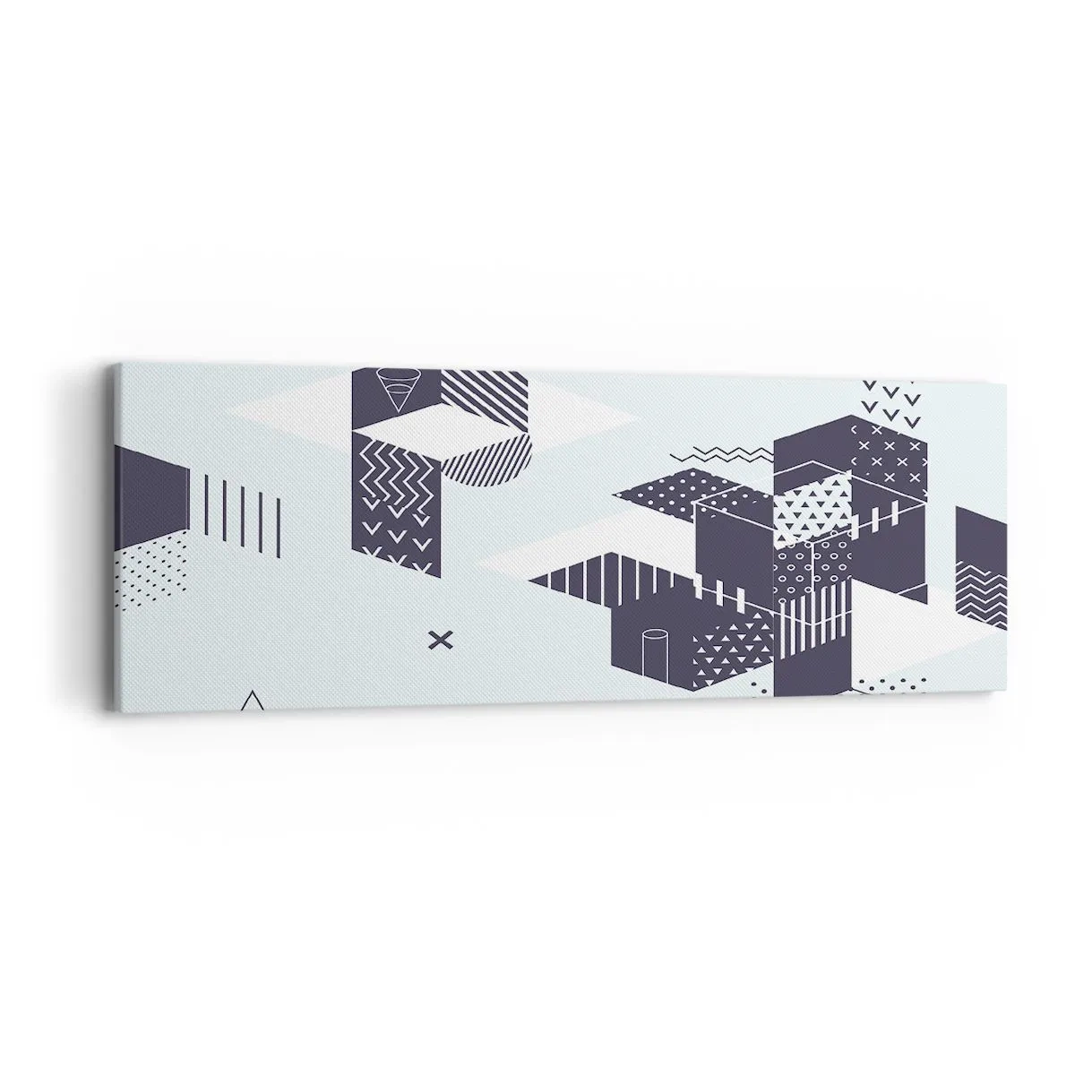 Quadro su tela - Stampe su Tela - La matematica nell'anima - 90x30 cm