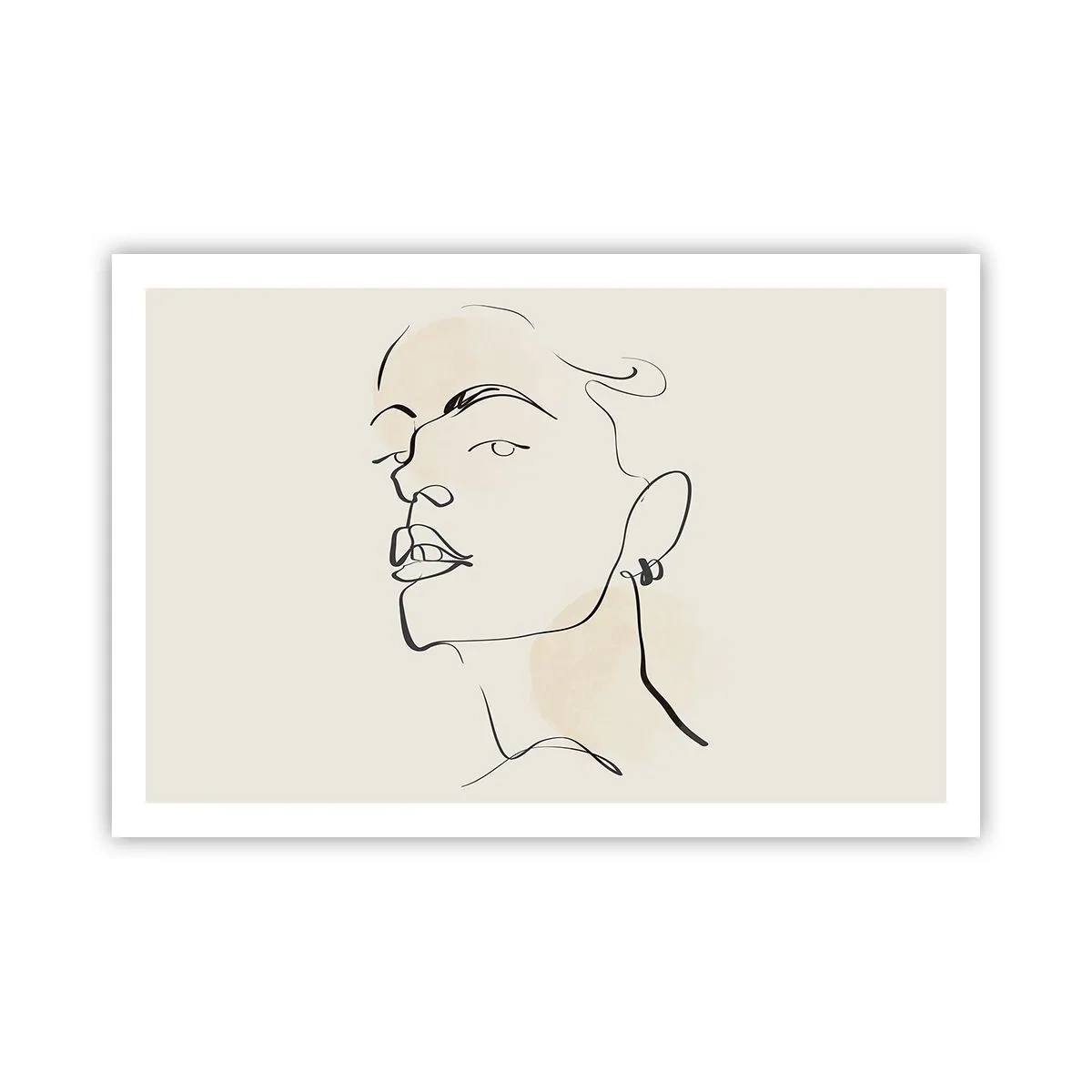 Poster - Sguardo fiero - 91x61 cm