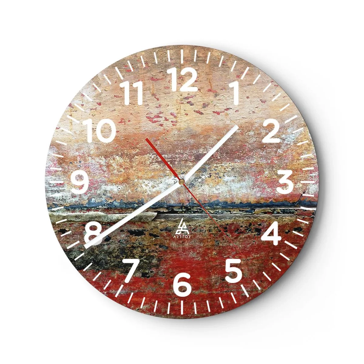 Orologio da parete - Orologio in Vetro - Forse è il mare - 40x40 cm