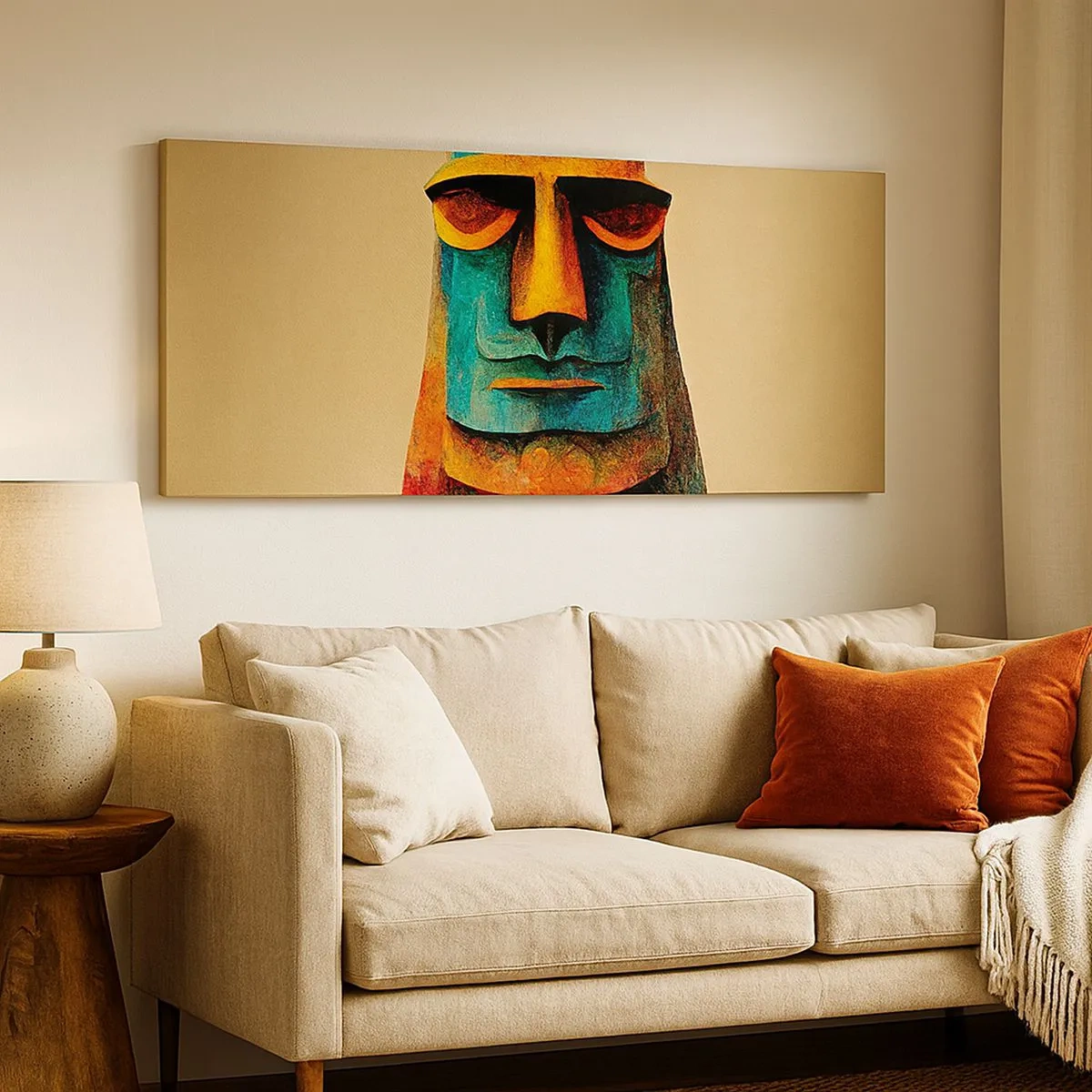 Quadro su tela - Stampe su Tela - Statuario, ma simpatico - 100x40 cm