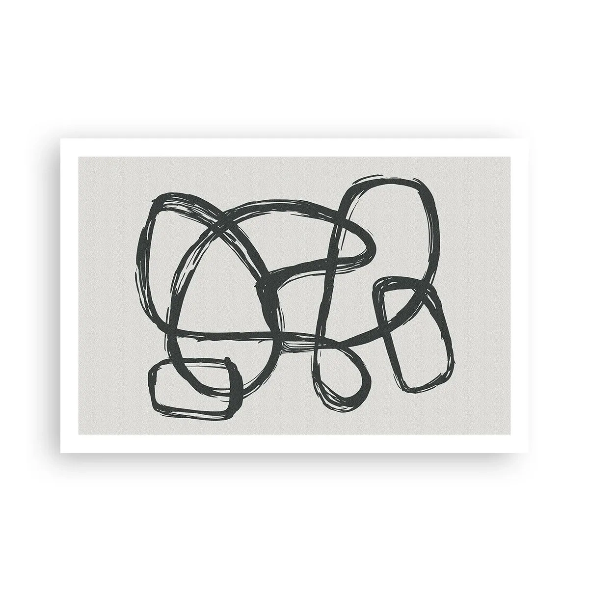 Poster - Astrazione aggrovigliata - 91x61 cm