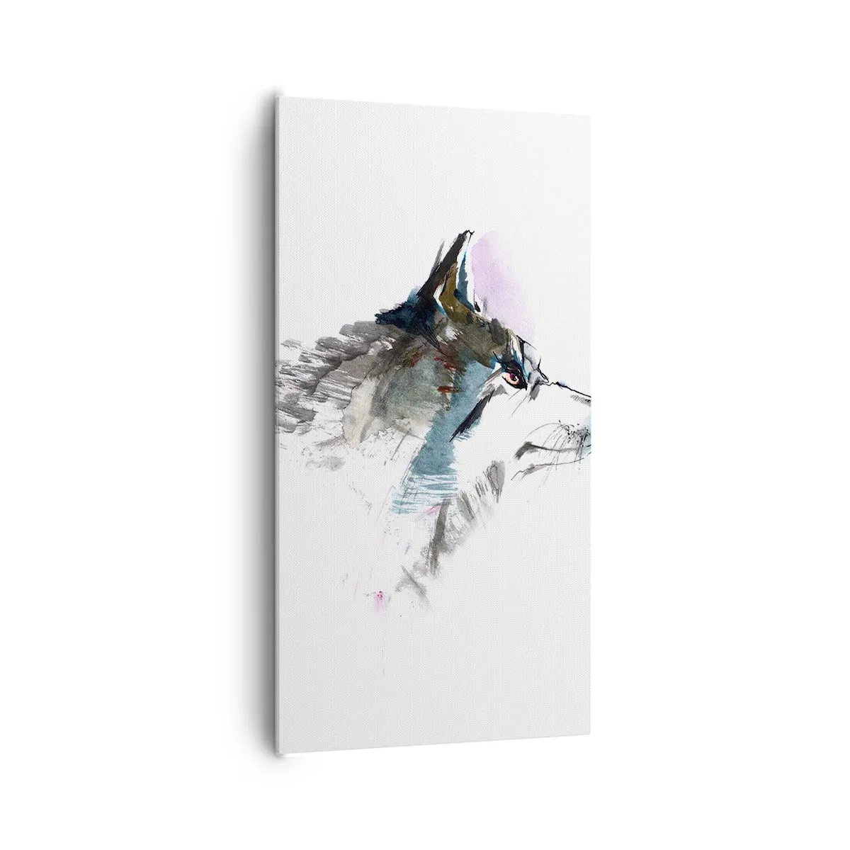 Quadro su tela - Stampe su Tela - Si parla del lupo - 65x120 cm