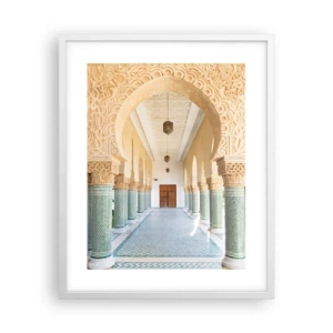 Poster in cornice bianca - Dai racconti di Sherazade - 40x50 cm