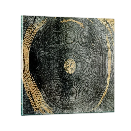 Quadro su vetro - Cambiamento e persistenza - 30x30 cm