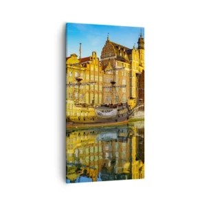 Quadro su tela - Stampe su Tela - Il riflesso del passato - 55x100 cm