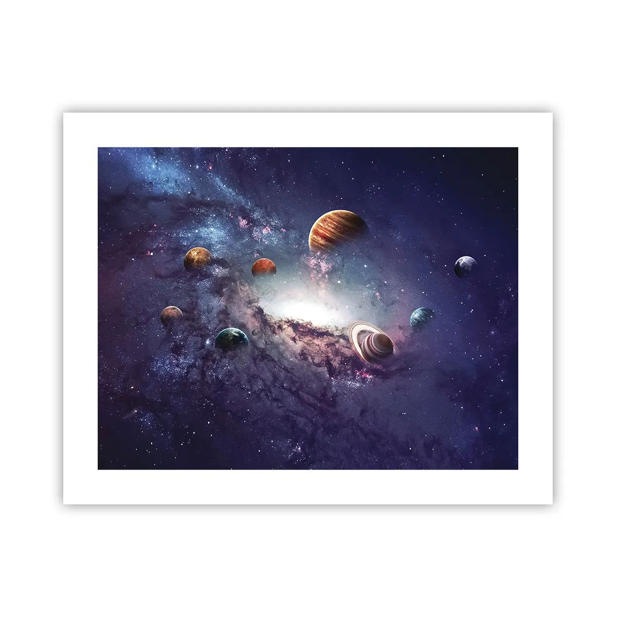 Poster - Sistema solare danzante - 50x40 cm