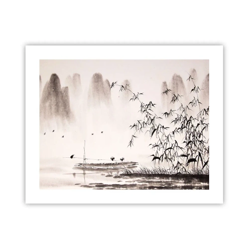 Poster - Il silenzio dei campi di riso - 50x40 cm