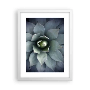 Poster in cornice bianca - Adesca e minaccia - 30x40 cm