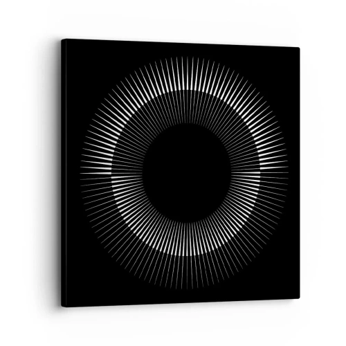 Quadro su tela - Stampe su Tela - Sole nero - 30x30 cm