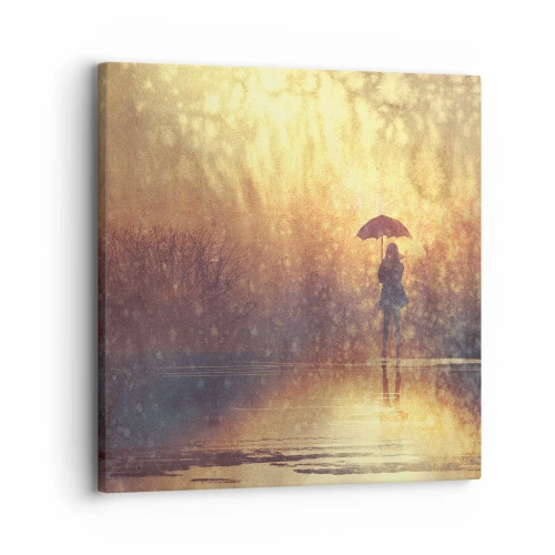 Quadro su tela - Stampe su Tela - Sento che qualcuno mi guarda - 30x30 cm