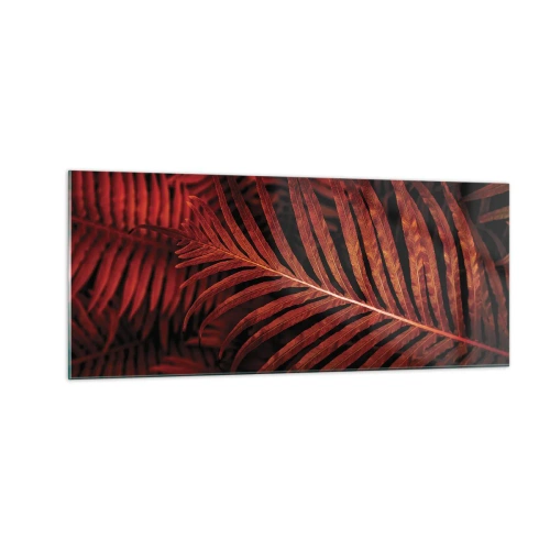 Quadro su vetro - Il calore della vita - 100x40 cm