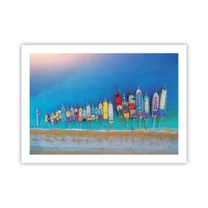 Poster - A volo d'uccello - 70x50 cm