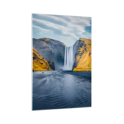 Quadro su vetro - Durata eterna, movimento eterno - 70x100 cm