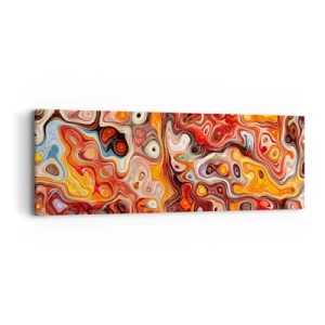 Quadro su tela - Stampe su Tela - Come se le noci si sciogliessero nel miele - 90x30 cm