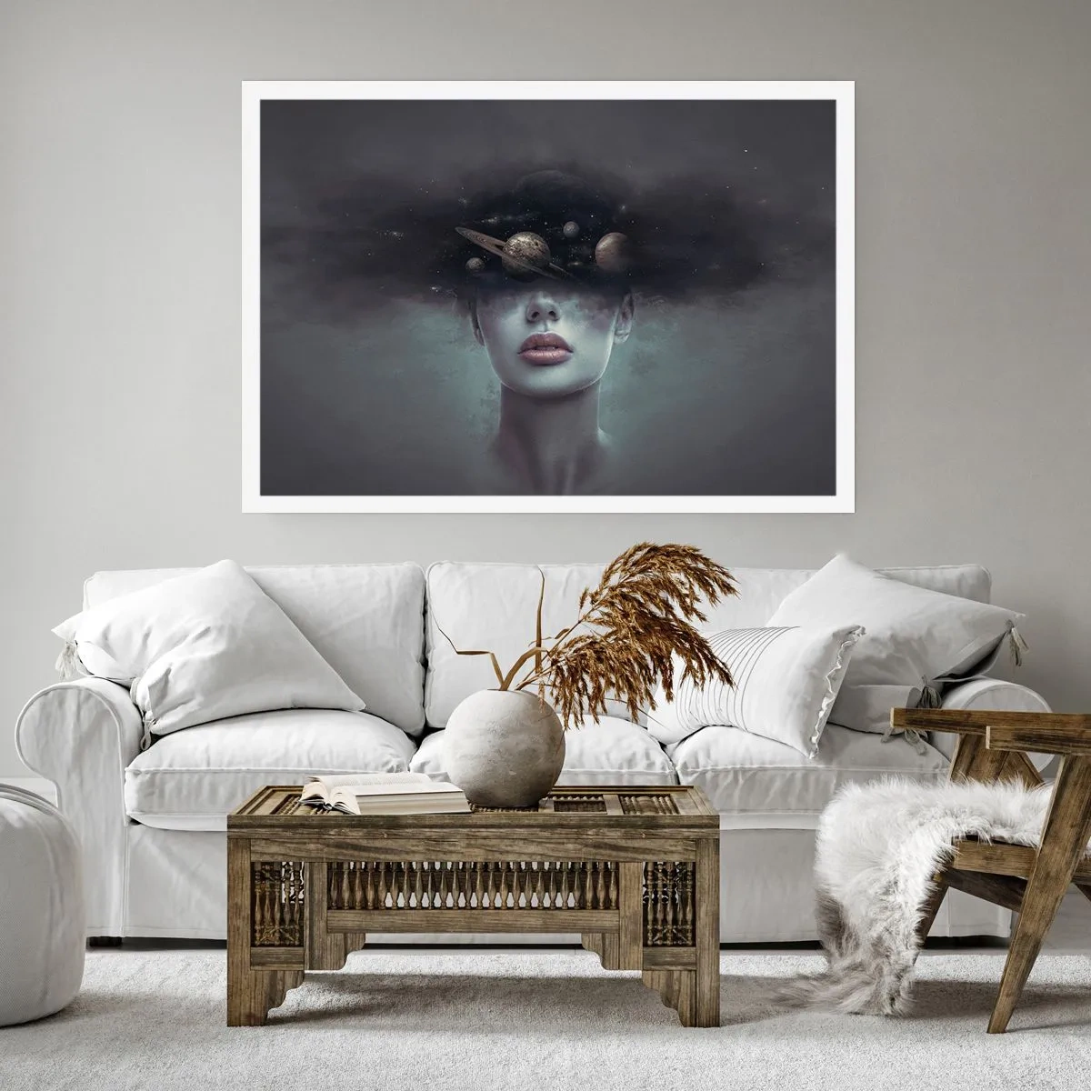 Poster - E i pianeti folleggiano... - 50x40 cm