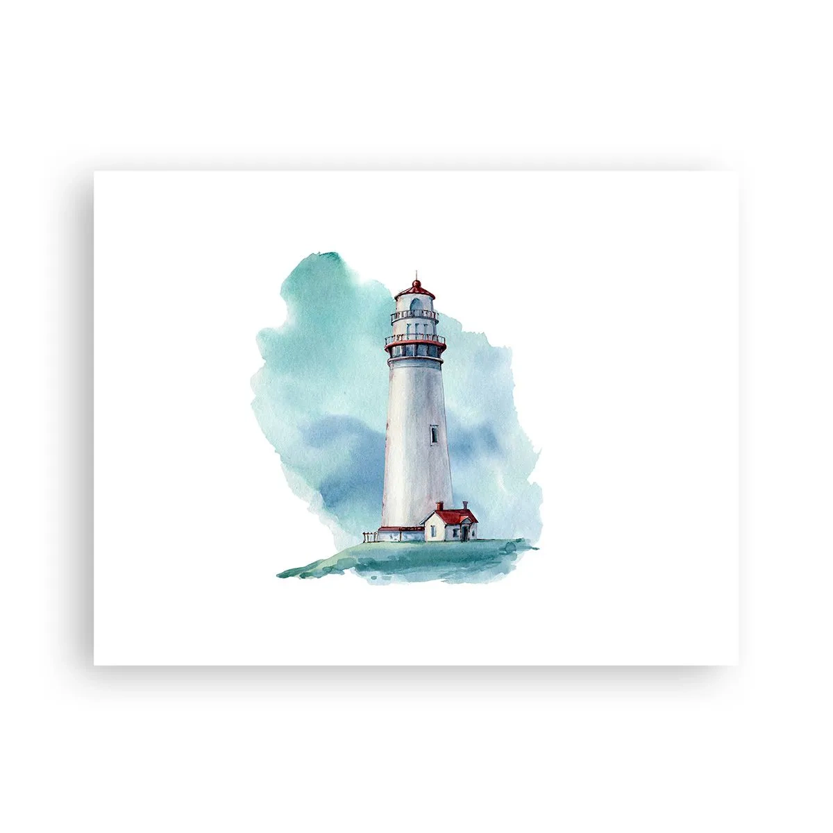 Poster - Il mite amico del blu - 40x30 cm