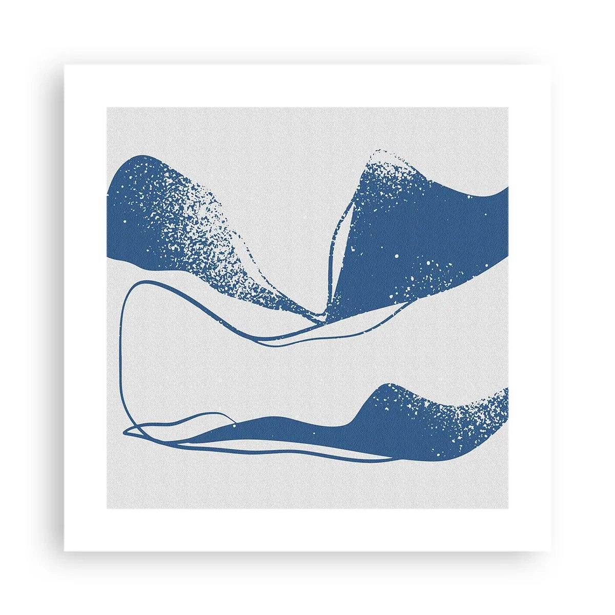 Poster - Astrazione alata - 40x40 cm