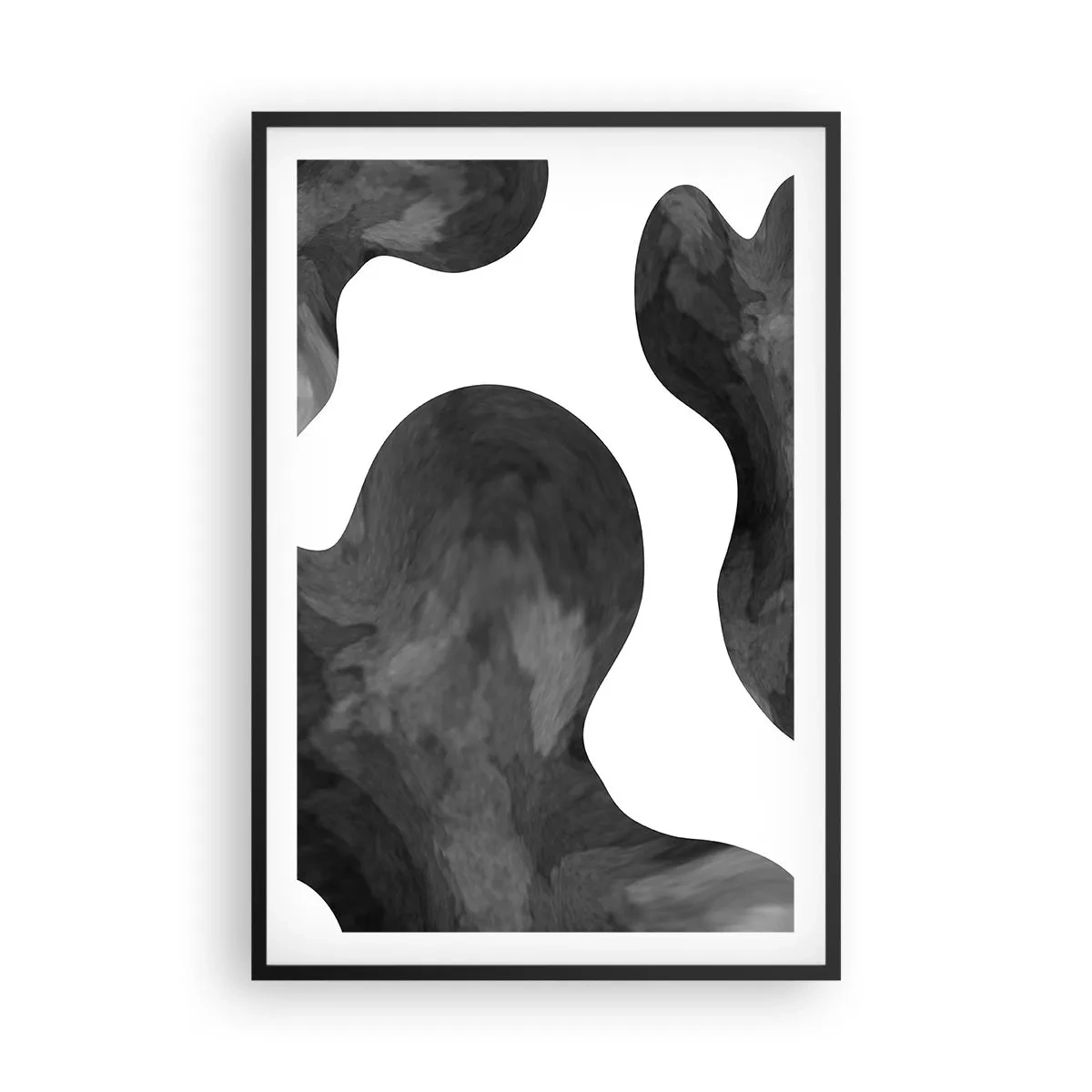 Poster in cornice nera - Via Lattea - 61x91 cm
