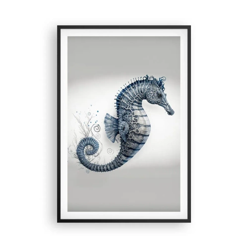 Poster in cornice nera - Delicato scherzo di natura - 61x91 cm