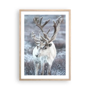 Poster in cornice rovere chiaro - Ritratto al sole - 50x70 cm