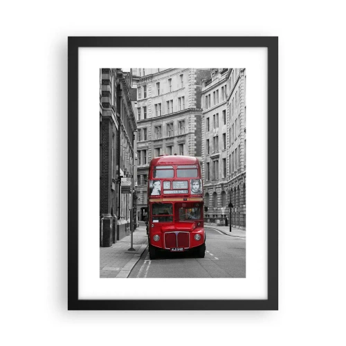 Poster in cornice nera - Il quotidiano non deve essere grigio - 30x40 cm