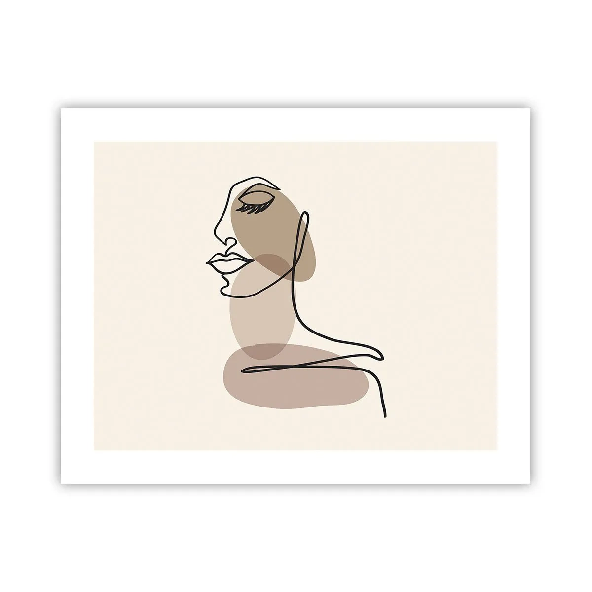 Poster - La linea sicura della bellezza - 50x40 cm