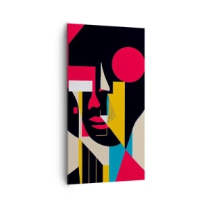 Quadro su tela - Stampe su Tela - Il suo mondo interiore - 65x120 cm