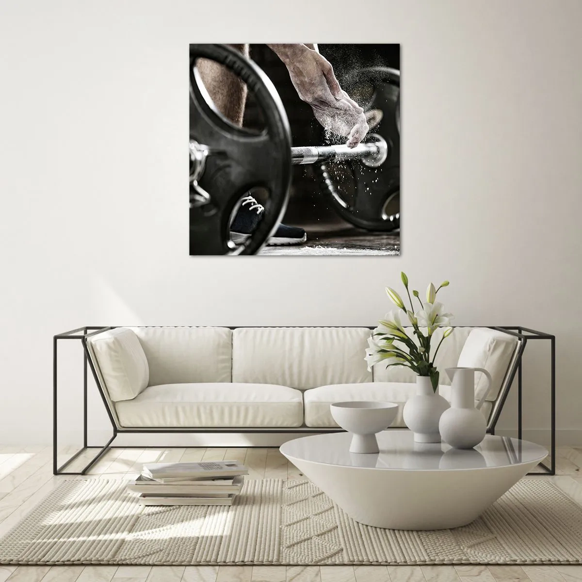 Quadro su vetro - Sfida accettata! - 30x30 cm