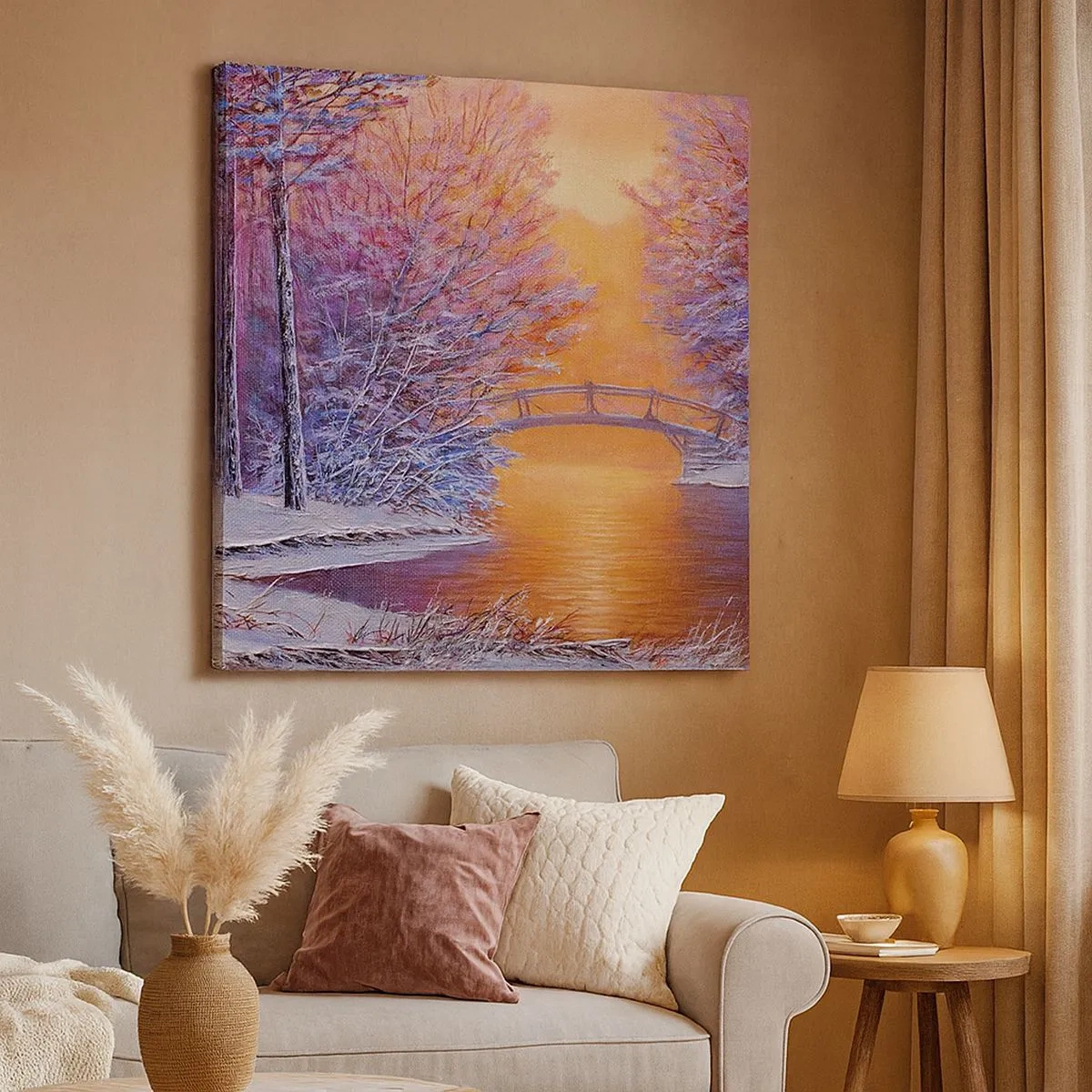 Quadro su tela - Stampe su Tela - Incontriamoci qui - 30x30 cm