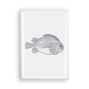 Poster in cornice bianca - Nell'album del naturalista - 61x91 cm