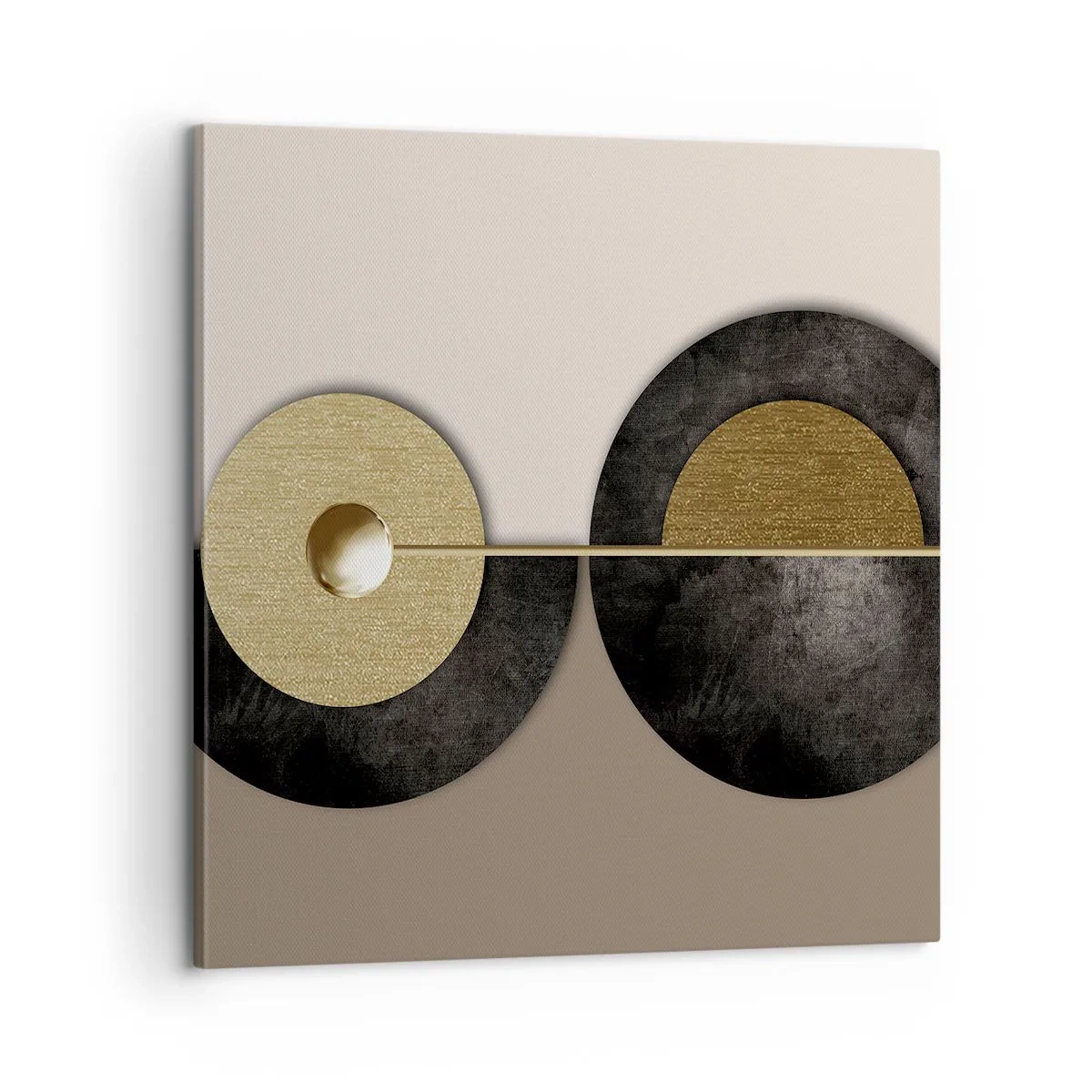 Quadro su tela - Stampe su Tela - Variazioni attorno al cerchio - 60x60 cm