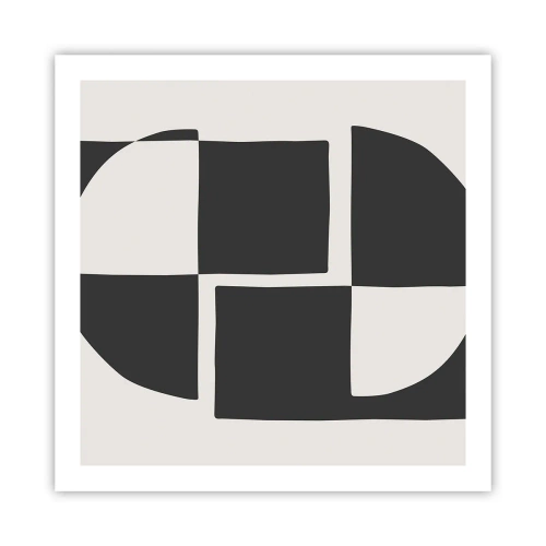 Poster - Antitesi - sintesi - 60x60 cm