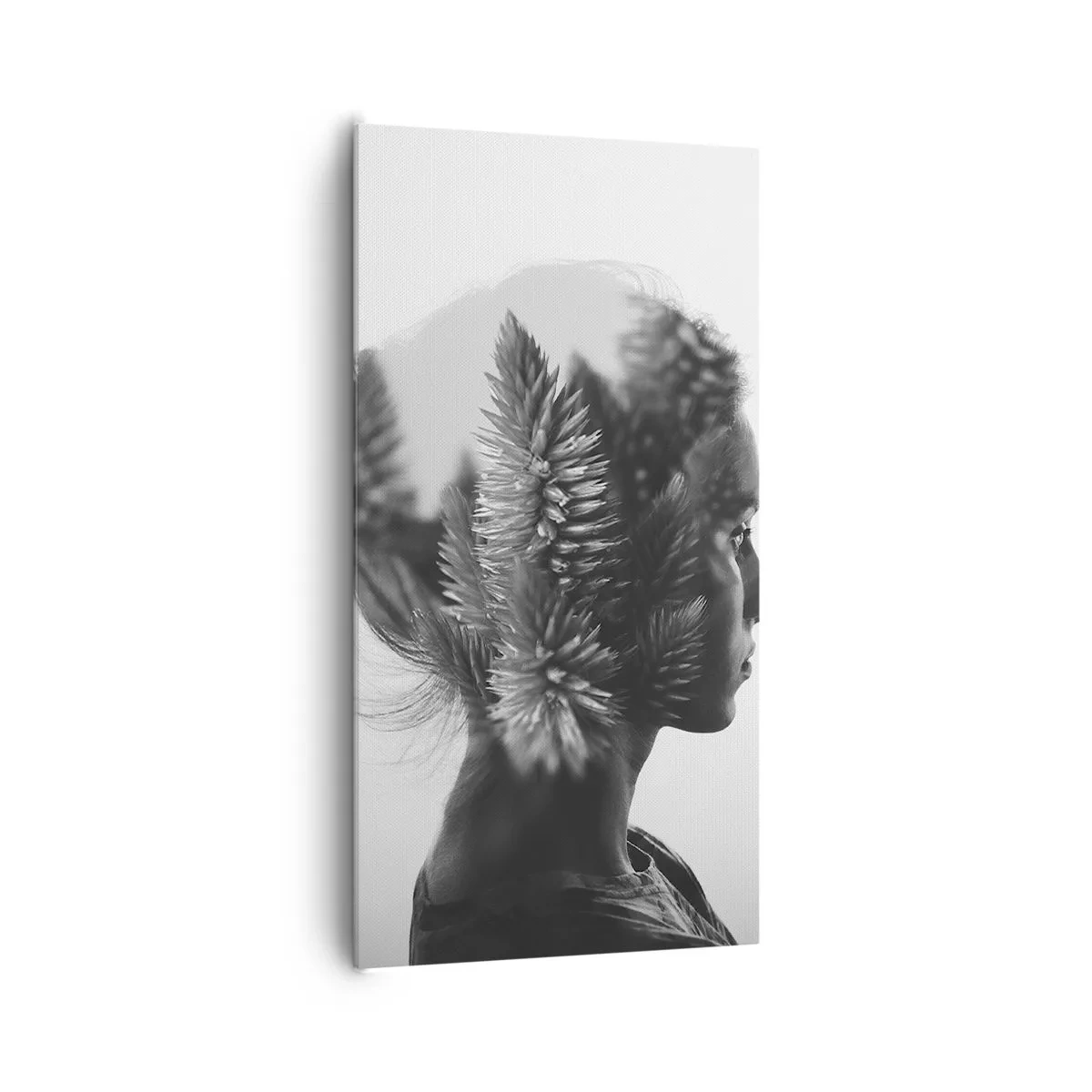 Quadro su tela - Stampe su Tela - La signora della pineta - 65x120 cm