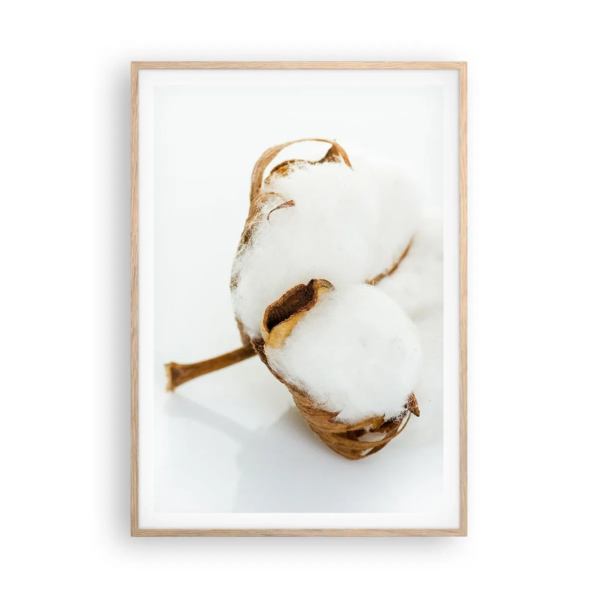 Poster in cornice rovere chiaro - Naturalmente morbido - 70x100 cm