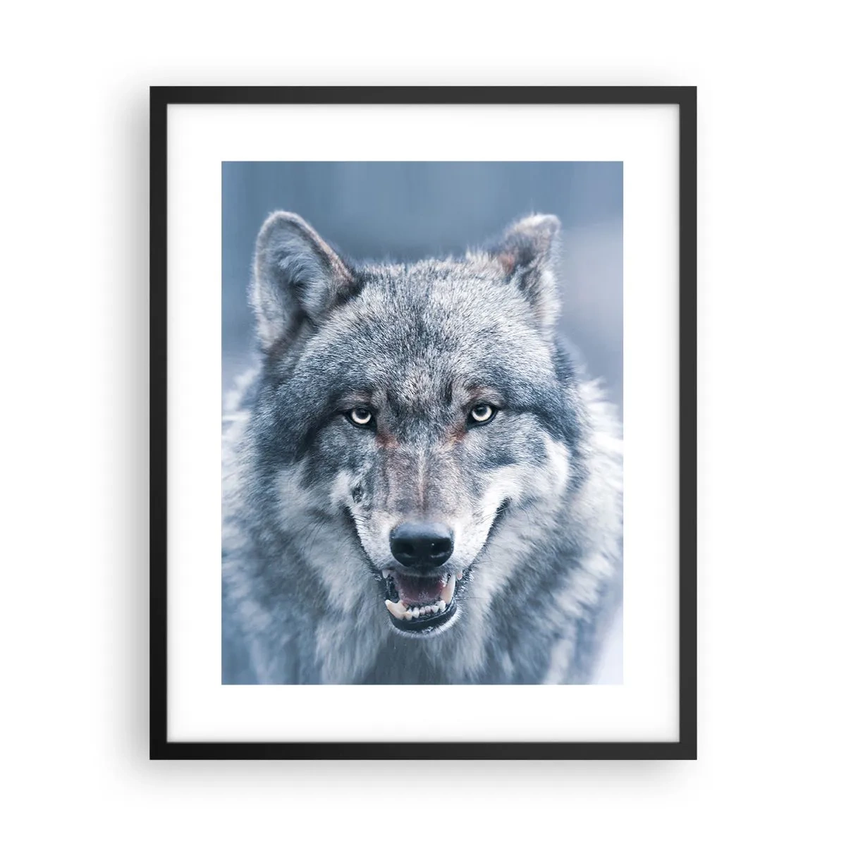 Poster in cornice nera - Accetti la sfida? - 40x50 cm