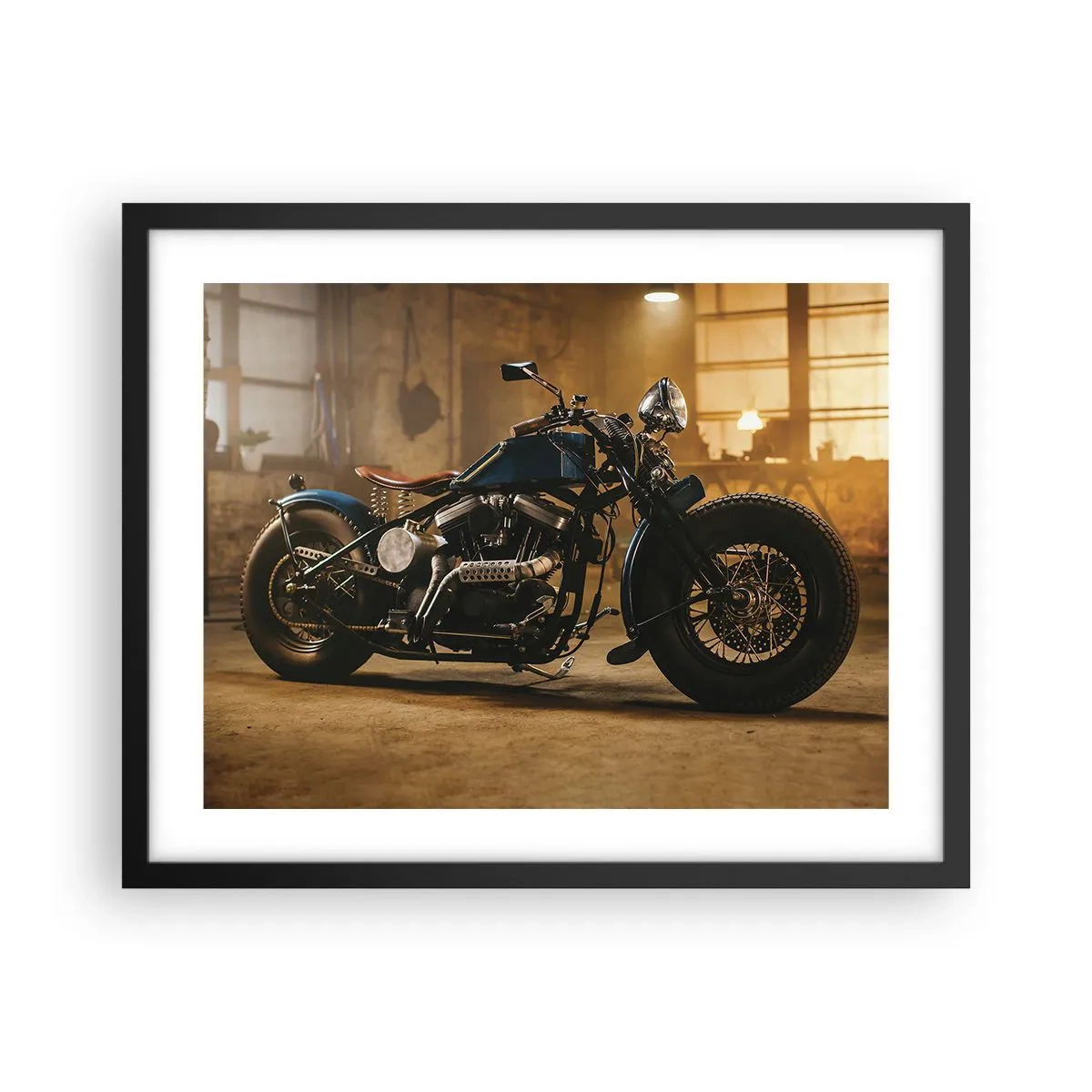 Poster in cornice nera - Posso tutto - 50x40 cm