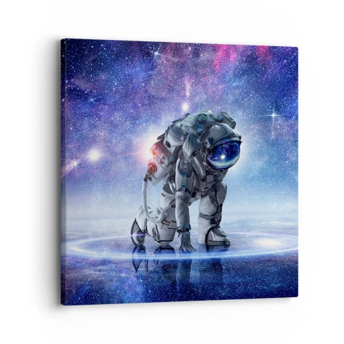 Quadro su tela - Stampe su Tela - Il cielo stellato sopra di me - 30x30 cm