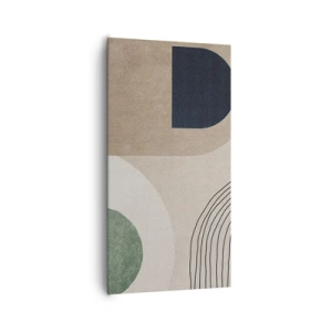 Quadro su tela - Stampe su Tela - La mitezza dell'ovale - 65x120 cm