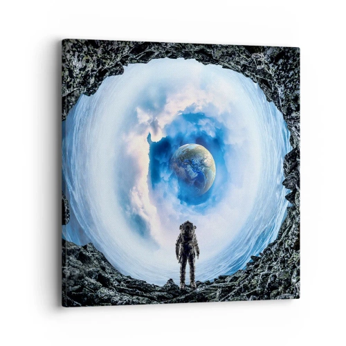 Quadro su tela - Stampe su Tela - Già vicino a casa - 40x40 cm