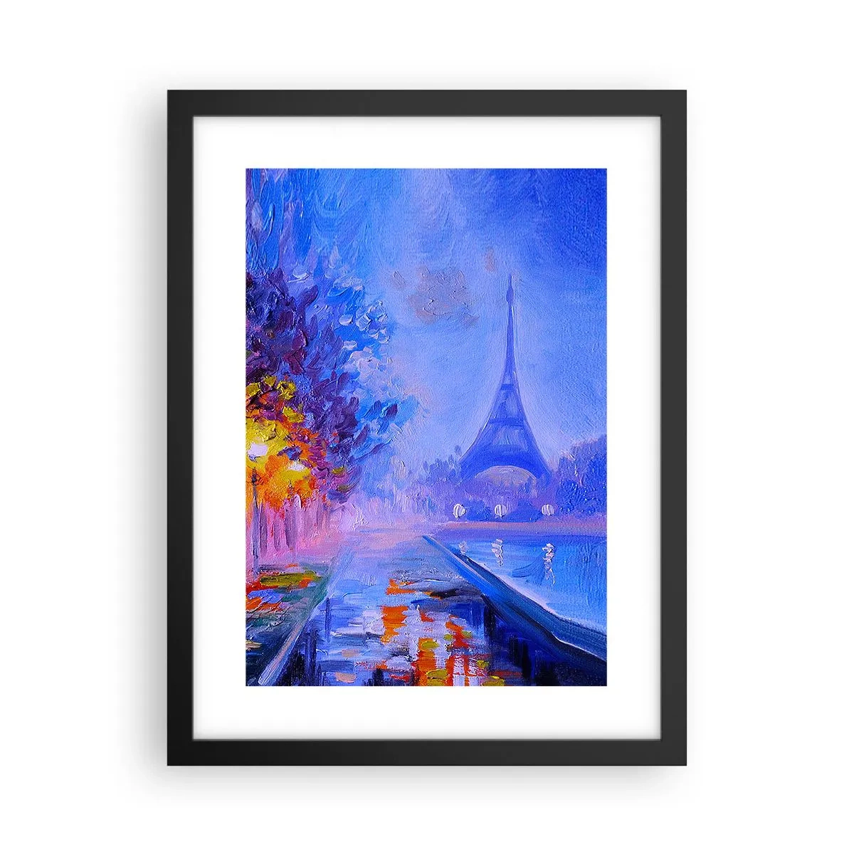 Poster in cornice nera - Passeggiata da sogno - 30x40 cm