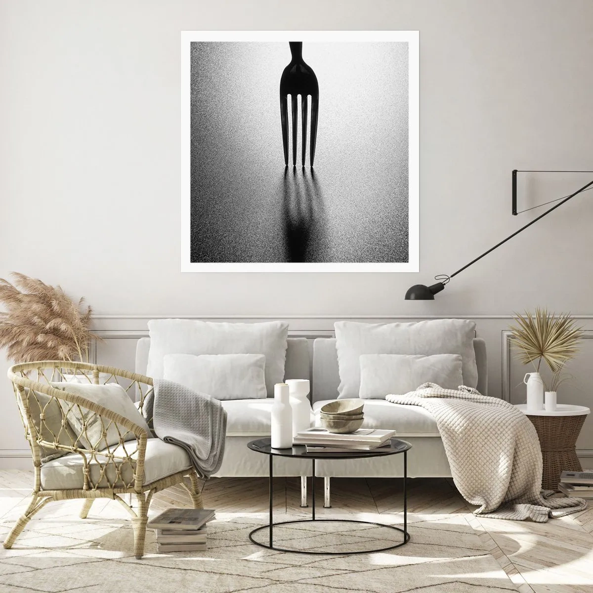 Poster - Luce e ombra - 60x60 cm