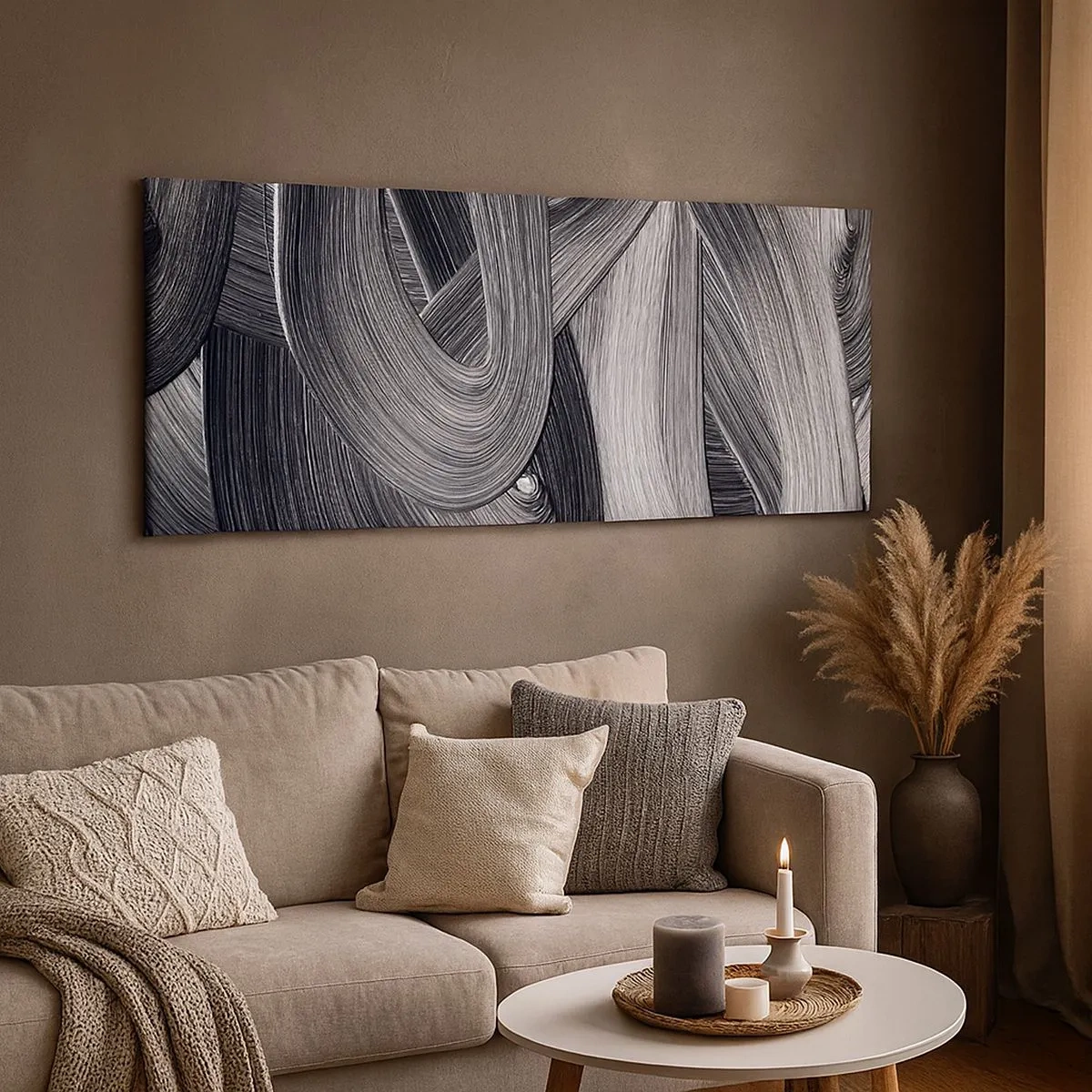 Quadro su tela - Stampe su Tela - La fluidità della realtà - 100x40 cm