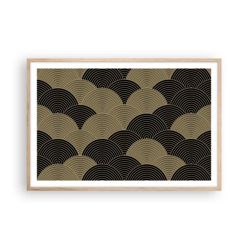 Poster in cornice rovere chiaro - Unità nella molteplicità - 91x61 cm